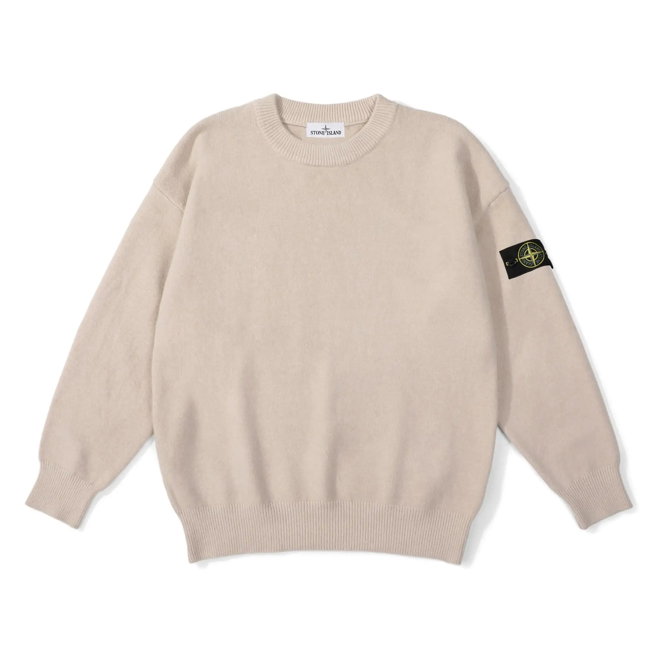 Stone Island Grey knitted cardigan 7518935245 3
