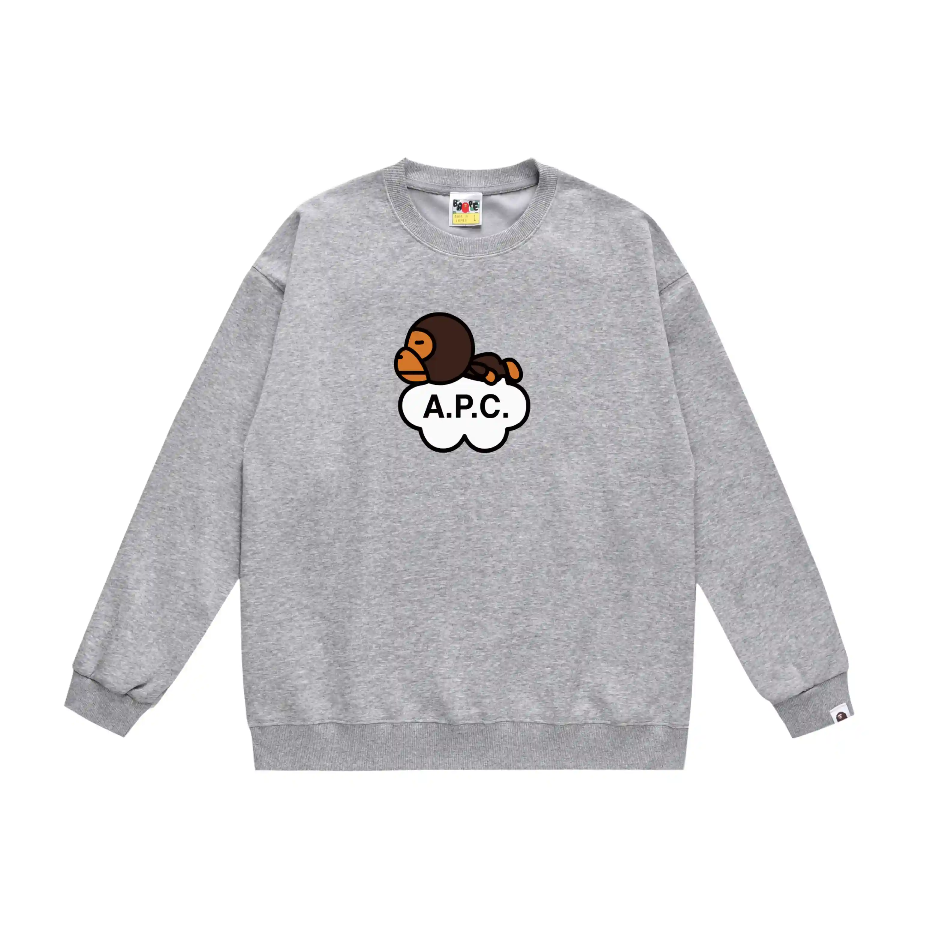 Bape WGM Shark Face Sweatshirt 3