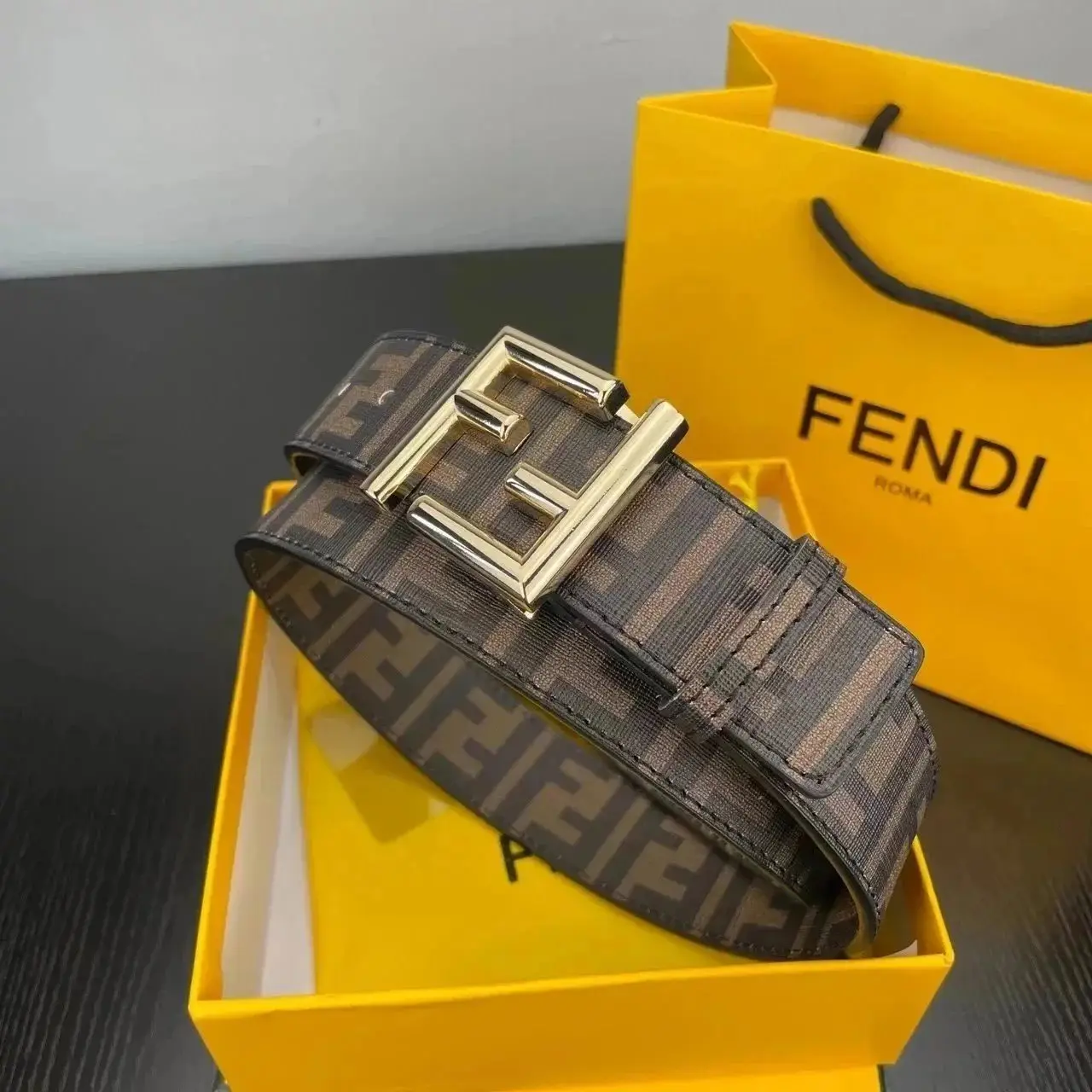 FENDI FF Logo Belt [40 styles] 2