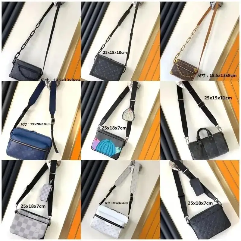 LV Monogram Chain Shoulder Bag [40 styles]
