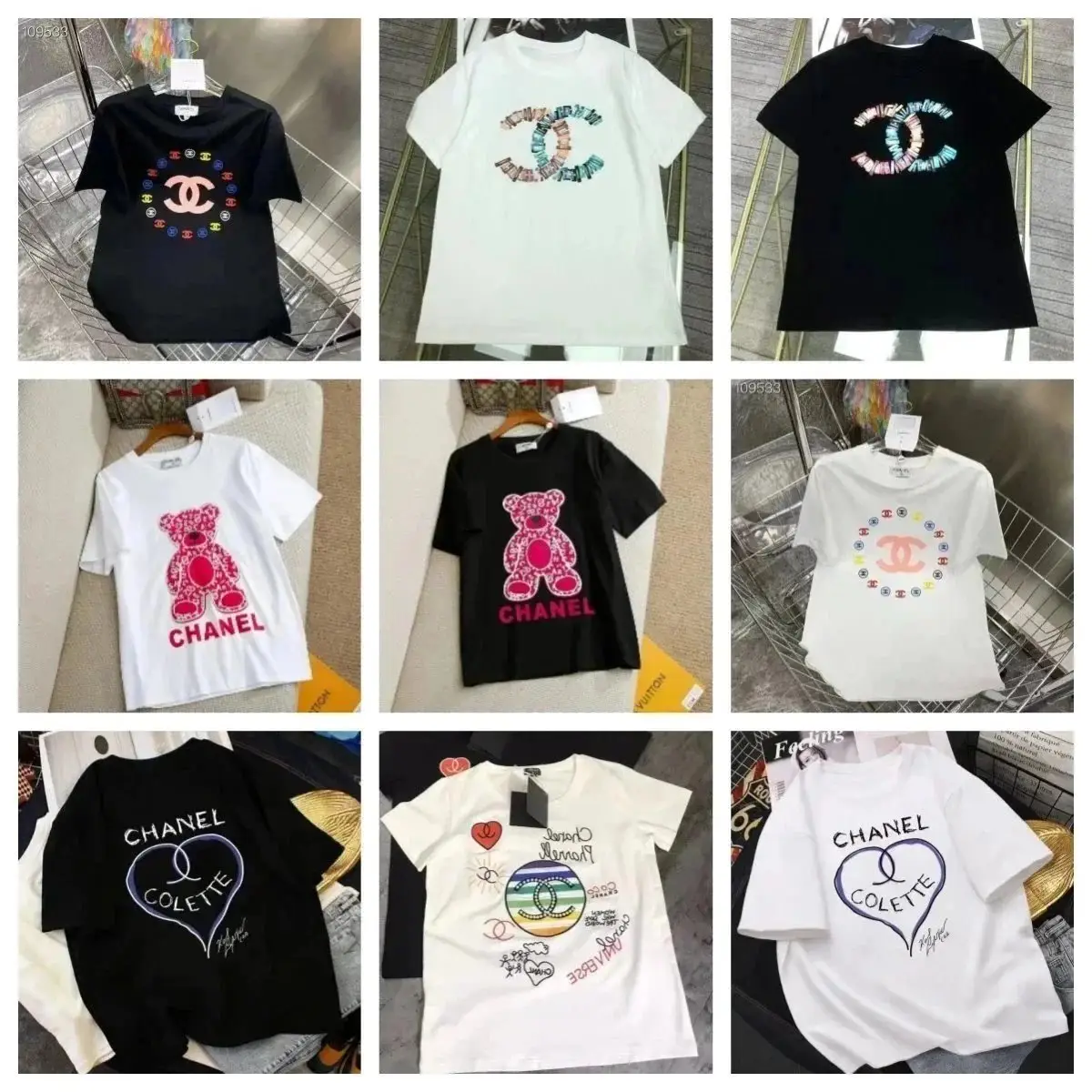Chanel T-shirt（32+style）
